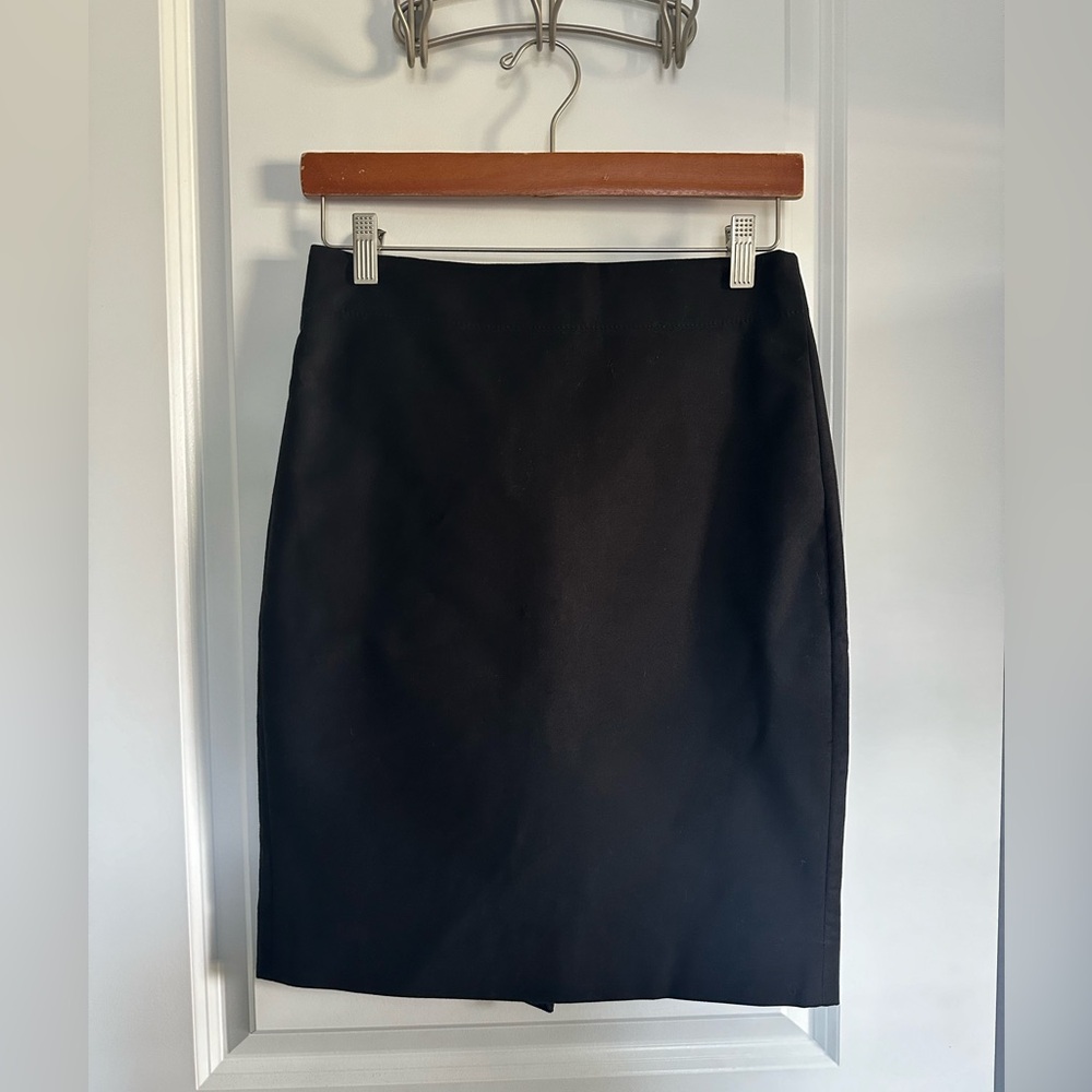 J. Crew No. 2 Pencil Skirt in Bi-Stretch Cotton Blend